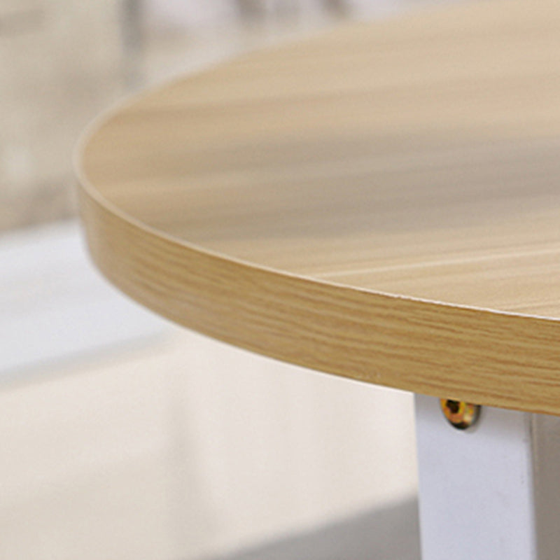 Wood Single Coffee Table No Distressing Coffee Table with Shelf Clearhalo 'Coffee & Accent Tables' 'Coffee Tables' 'coffee_tables' 'furn' 'furn_coffee_tables' 'Furniture' 'Living Room Furniture' 6692351