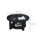Wood Single Coffee Table No Distressing Coffee Table with Shelf Clearhalo 'Coffee & Accent Tables' 'Coffee Tables' 'coffee_tables' 'furn' 'furn_coffee_tables' 'Furniture' 'Living Room Furniture' 6692366