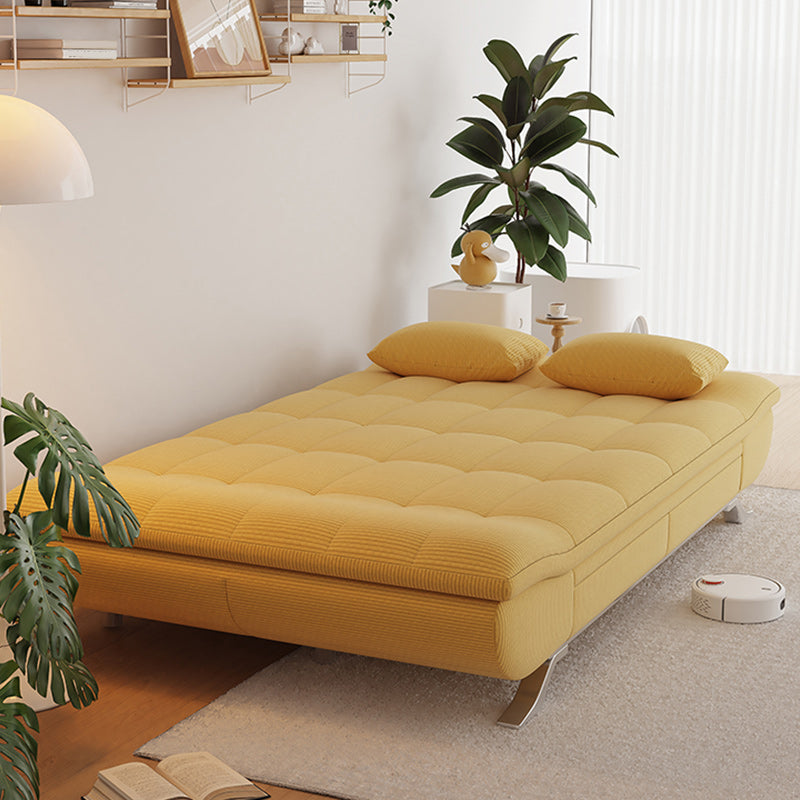 25 "Wide Glam Sofa Bed Futon Cushion Back Sleeper Sofa met opslag