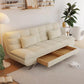 25 "Wide Glam Sofa Bed Futon Cushion Back Sleeper Sofa met opslag