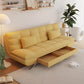 25 "Wide Glam Sofa Bed Futon Cushion Back Sleeper Sofa met opslag