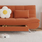 25 "Wide Glam Sofa Bed Futon Cushion Back Sleeper Sofa met opslag