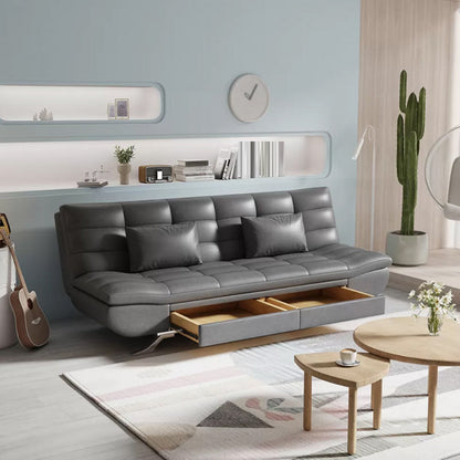 25 "Wide Glam Sofa Bed Futon Cushion Back Sleeper Sofa met opslag