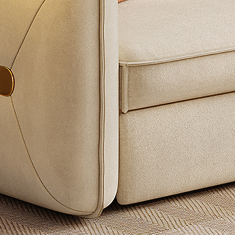 Capteur carré canapé-oreiller futon inclus canapé-lit futon avec rangement