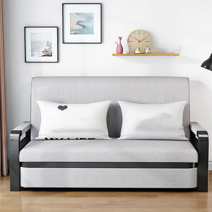 30" Wide Contemporary Futon Sofa Bed Cushion Back Futon Sleeper Sofa Storage Not Included Clearhalo 'furn' 'furn_futons' 'Furniture' 'Futons & Daybeds' 'Futons' 'Living Room Furniture' 6692921