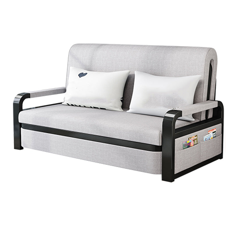 30" Wide Contemporary Futon Sofa Bed Cushion Back Futon Sleeper Sofa Clearhalo 'furn' 'furn_futons' 'Furniture' 'Futons & Daybeds' 'Futons' 'Living Room Furniture' 6692923