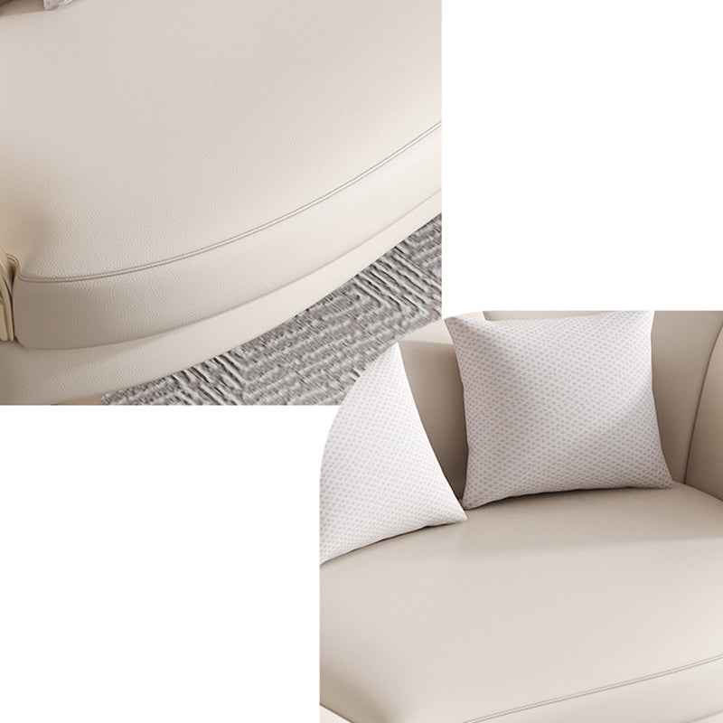 Canapé de salon scandinave authentique smoking en cuir