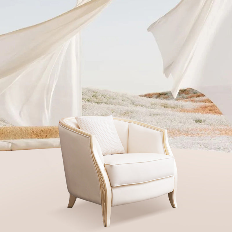 Canapé de salon scandinave authentique smoking en cuir