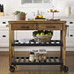 Rolling Kitchen Trolley with Drawer Home Dining Kitchen Trolley Clearhalo 'furn' 'furn_kitchen_islands_carts' 'Furniture' 'Kitchen & Dining Furniture' 'Kitchen Islands & Carts' 'kitchen_islands_carts' 6693292