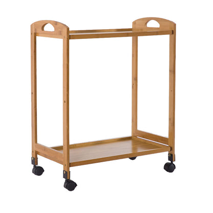 Tavolo da preparazione di stoccaggio aperto rettangolare moderno carrello da cucina sala da pranzo