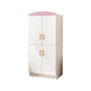Entwickelte Holzgarderobe Rettungsschrank weißer und rosa Garderobe Schrank