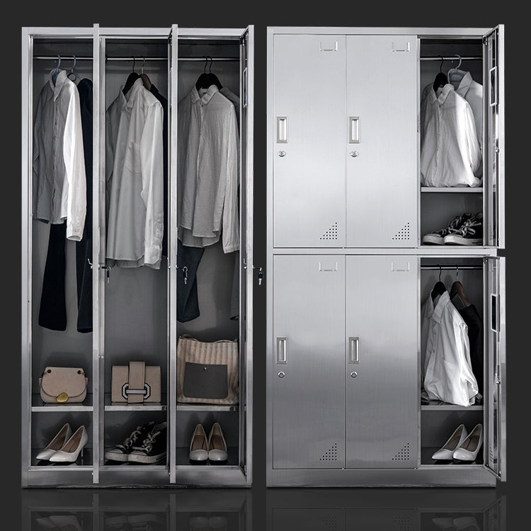 Moderno moderno armadio a cerniera a car "Armale in metallo cromata per bagno