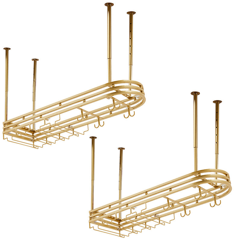Porte-vin en verre et en étouffage industriel support en métal