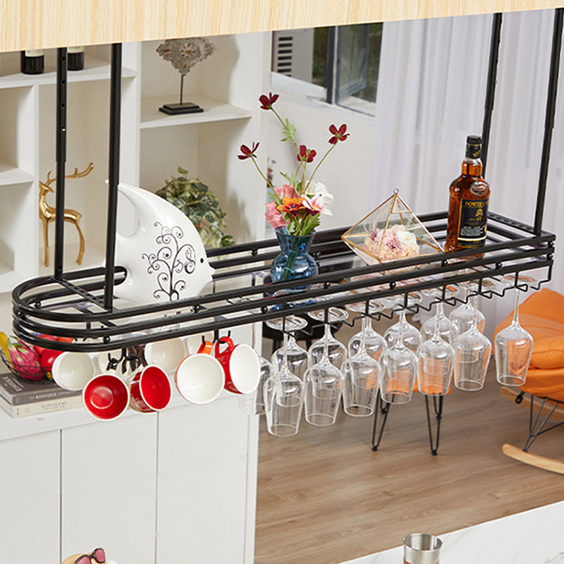 Soporte industrial de vidrio colgante y soporte de metal