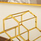 Metal Countertop Wine Glass Rack Modern Stackable Wine Bottle Holder in Gold Clearhalo 'furn' 'furn_wine_racks' 'Furniture' 'Kitchen & Dining Furniture' 'Wine Racks' 'wine_racks' 6693737