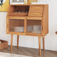 Server moderno del server buffet in legno massiccio - 31,5 "l x 17,8" w x 38,2 "H
