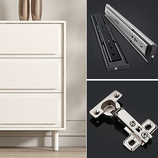 Credenza contemporanea a buffet da pranzo in legno con armadi e cassetti