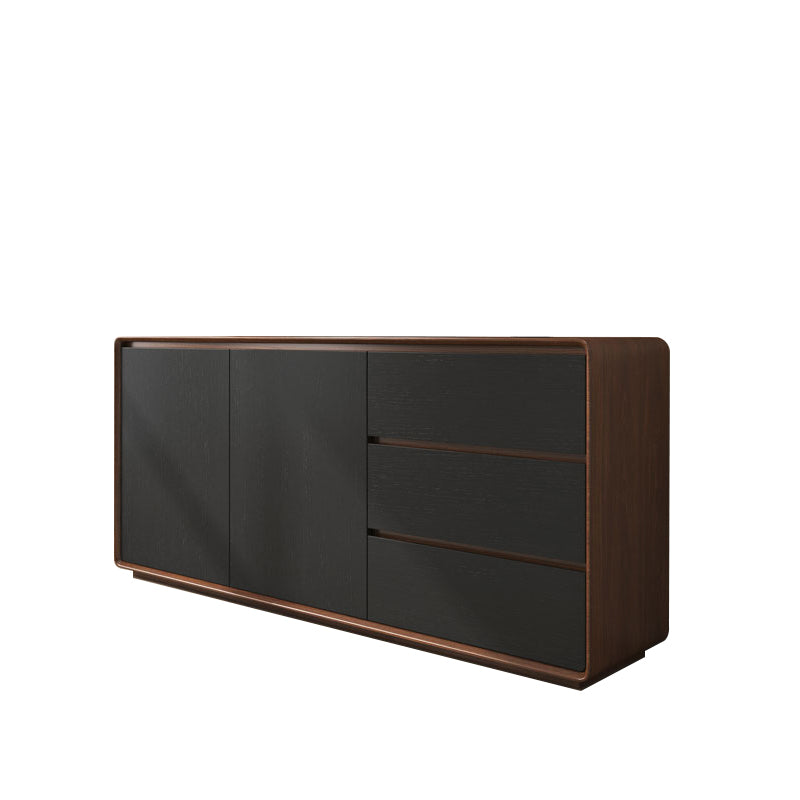 Contemporary Style Crednenza Wood Dining Buffet mit Schränken und Schubladen