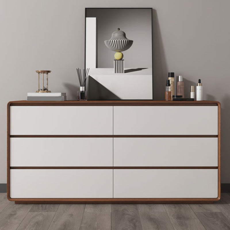 Contemporary Style Crednenza Wood Dining Buffet mit Schränken und Schubladen