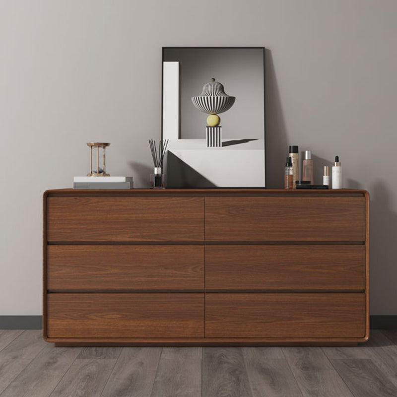 Contemporary Style Crednenza Wood Dining Buffet mit Schränken und Schubladen