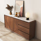 Contemporary Style Crednenza Wood Dining Buffet mit Schränken und Schubladen