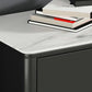 Console porta TV in pietra Console multimediale per TV con contenitore chiuso con gambe