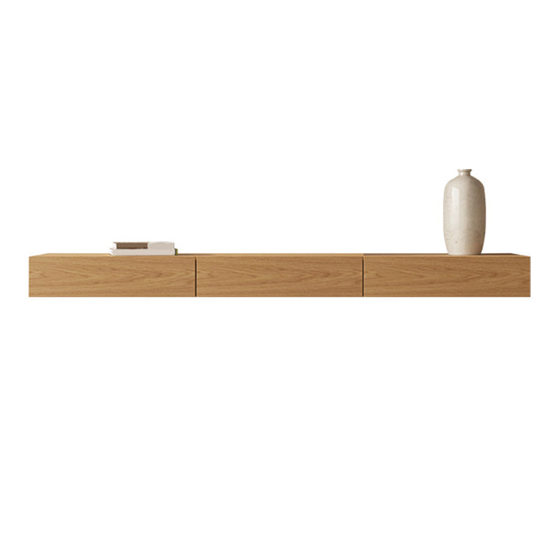 Wall-mounted TV Media Console Wooden TV Stand Console with Drawers 79"L x 12"W x 9"H Clearhalo 'furn' 'furn_tv_stands_entertainment_centers' 'Furniture' 'Living Room Furniture' 'TV Stands & Entertainment Centers' 'TV Stands & Media Storage Furniture' 'tv_stands_entertainment_centers' 6696270