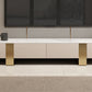Stone TV Stand Console Contemporary TV Media Console with Drawers Clearhalo 'furn' 'furn_tv_stands_entertainment_centers' 'Furniture' 'Living Room Furniture' 'TV Stands & Entertainment Centers' 'TV Stands & Media Storage Furniture' 'tv_stands_entertainment_centers' 6696290