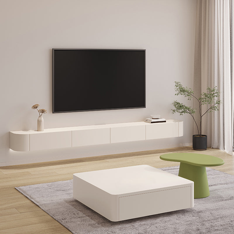 Console multimediale contemporanea Console porta TV a parete con cassetti