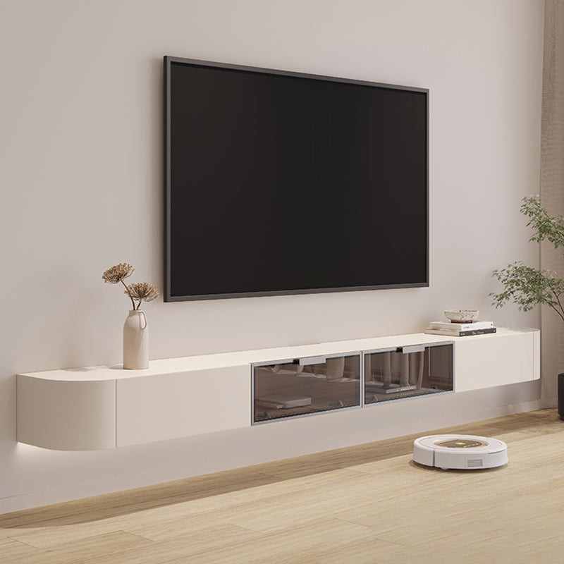 Console multimediale contemporanea Console porta TV a parete con cassetti