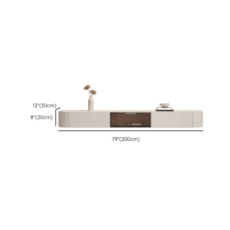 Console multimediale contemporanea Console porta TV a parete con cassetti