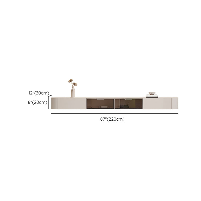 Console multimediale contemporanea Console porta TV a parete con cassetti
