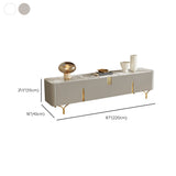 Console TV con console TV in pietra di stoccaggio chiusa con le gambe