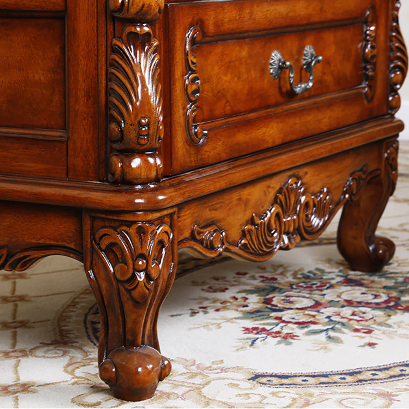 Tradizionale Curio Curio Curio Armadietto Verdure dell'armadio con porte