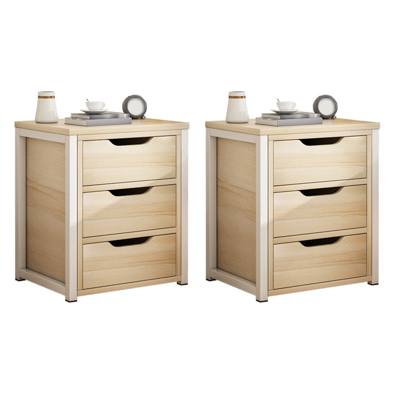 Tavolo da tavolo in legno comodino tavolo da notte contemporanea per camera da letto