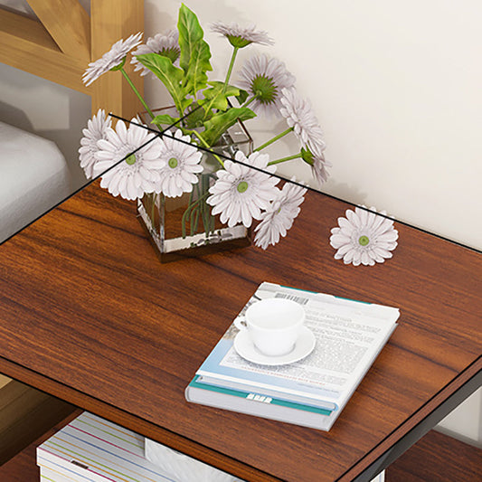 Holzakzentisch Nachttisch zeitgenössischer Nachttisch für Schlafzimmer