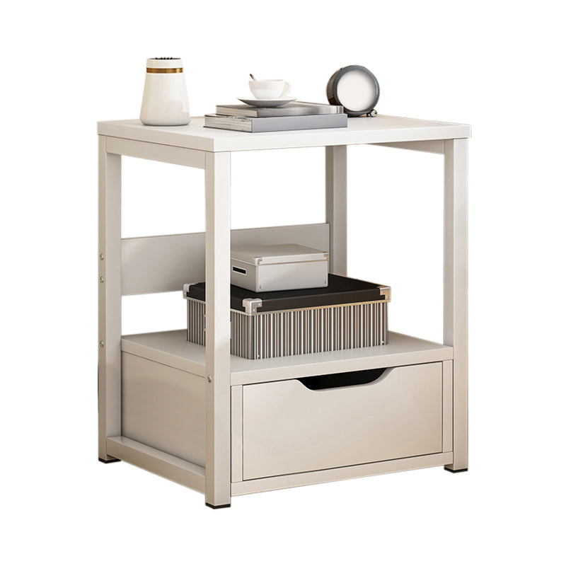 Tavolo da tavolo in legno comodino tavolo da notte contemporanea per camera da letto