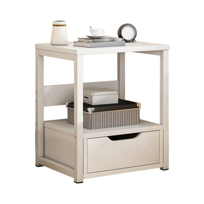 Tavolo da tavolo in legno comodino tavolo da notte contemporanea per camera da letto