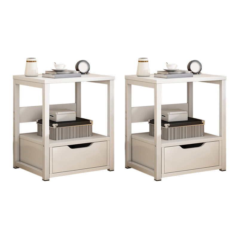 Tavolo da tavolo in legno comodino tavolo da notte contemporanea per camera da letto