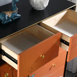 Cofre de almacenamiento de almacenamiento de madera Contemporáne