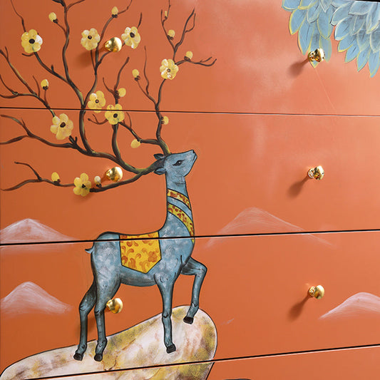 Wooden Storage Chest Contemporary Storage Chest Dresser for Bedroom