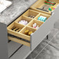 15.6-inch W Modern Storage Chest Stone Storage Chest Dresser with 3/6 Drawers Clearhalo 'Bedroom Furniture' 'Dressers & Chests' 'dressers_chests' 'furn' 'furn_dressers_chests' 'Furniture' 6697057