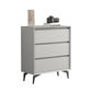 15.6-inch W Modern Storage Chest Stone Storage Chest Dresser with 3/6 Drawers Clearhalo 'Bedroom Furniture' 'Dressers & Chests' 'dressers_chests' 'furn' 'furn_dressers_chests' 'Furniture' 6697061