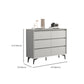 15.6-inch W Modern Storage Chest Stone Storage Chest Dresser with 3/6 Drawers Clearhalo 'Bedroom Furniture' 'Dressers & Chests' 'dressers_chests' 'furn' 'furn_dressers_chests' 'Furniture' 6697067