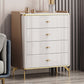 15.6" Width Classic Glam Storage Chest Stone Storage Chest Dresser