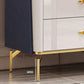 15.6" Width Classic Glam Storage Chest Stone Storage Chest Dresser
