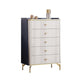 15.6" Width Classic Glam Storage Chest Stone Storage Chest Dresser