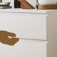 Moderne opbergkist van 15,6 inch breed, vervaardigd houten dressoir