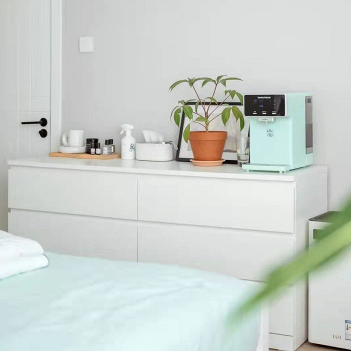 Moderne opbergkist van 15,6 inch breed, vervaardigd houten dressoir