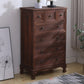 Cassettiera portaoggetti tradizionale Cassettiera in legno con cassetti